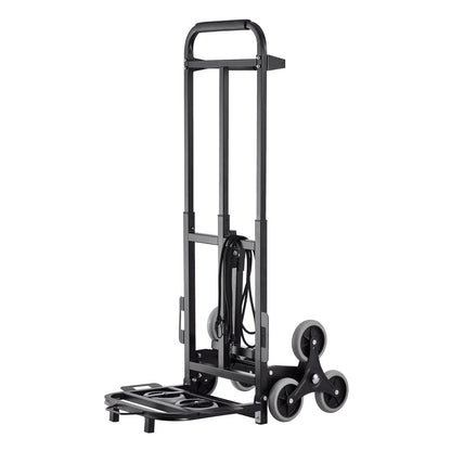 Trappklättringsvagn Heavy Duty Folding Hand Truck Dolly 460 lbs 6 hjul