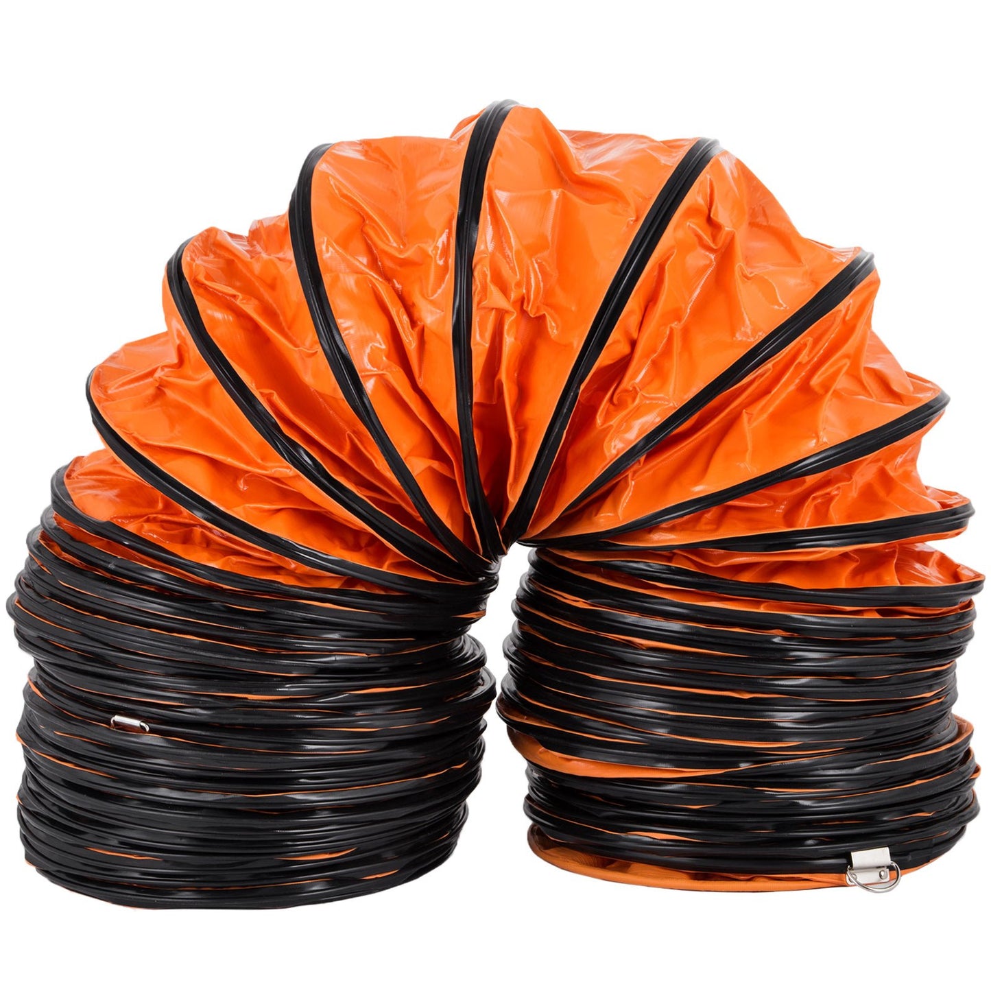 10 m/32 Fuß flexibler PVC-Kanalschlauch für Abluftventilator mit 300 mm/12 Zoll Durchmesser