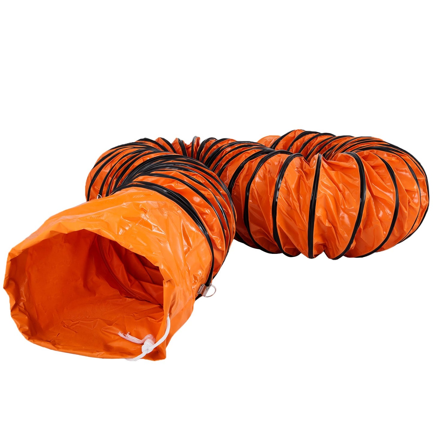 10 m/32 Fuß flexibler PVC-Kanalschlauch für Abluftventilator mit 300 mm/12 Zoll Durchmesser