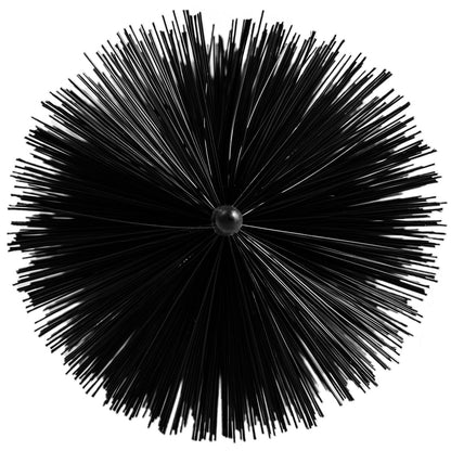 Gutter Guard Brush with 30ft Long Bristles, 4.33"(Dia) Gutter Brush Blade Guard Fits for 5 Inch Gutter, Galvanized Steel Wire Gutter Brush, No Tools, DIY Gutter Blade Guard to Keep Debris Out