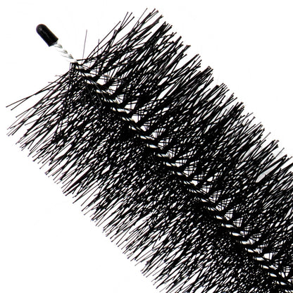 Gutter Guard Brush with 30ft Long Bristles, 4.33"(Dia) Gutter Brush Blade Guard Fits for 5 Inch Gutter, Galvanized Steel Wire Gutter Brush, No Tools, DIY Gutter Blade Guard to Keep Debris Out
