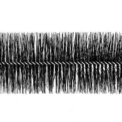 Gutter Guard Brush with 30ft Long Bristles, 4.33"(Dia) Gutter Brush Blade Guard Fits for 5 Inch Gutter, Galvanized Steel Wire Gutter Brush, No Tools, DIY Gutter Blade Guard to Keep Debris Out