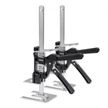 Labor-saving Jack 2 pcs 150 kg Load capacity Lift capacity up to 180 mm Black