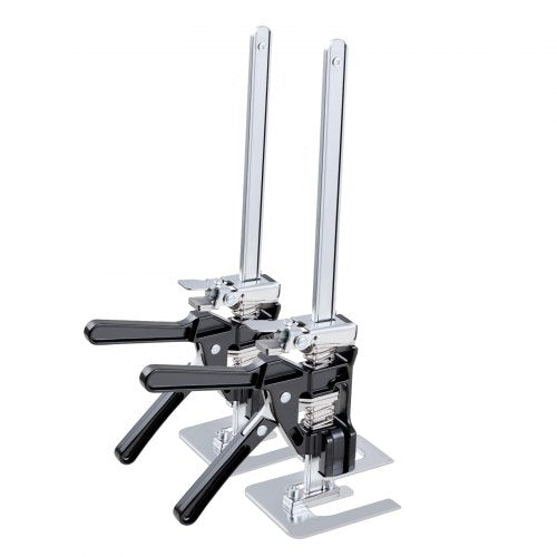 Labor-saving Jack 2 pcs 200 kg Capacity 2 Lifting positions up to 235 mm Black