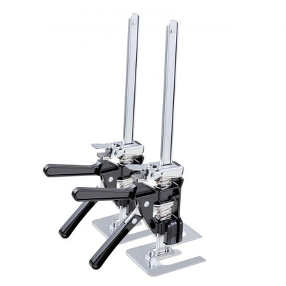 Labor-saving Jack 2 pcs 200 kg Capacity 2 Lifting positions up to 235 mm Black