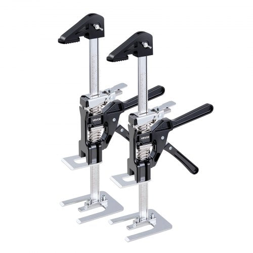 Labor-saving Jack 2 pcs 200 kg Capacity 2 Lifting positions up to 235 mm Black