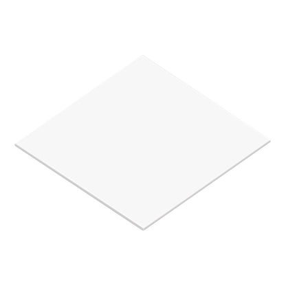 Takplattor 12-pack 24 x 24 i PVC-skum Brandklassad Slät Vit