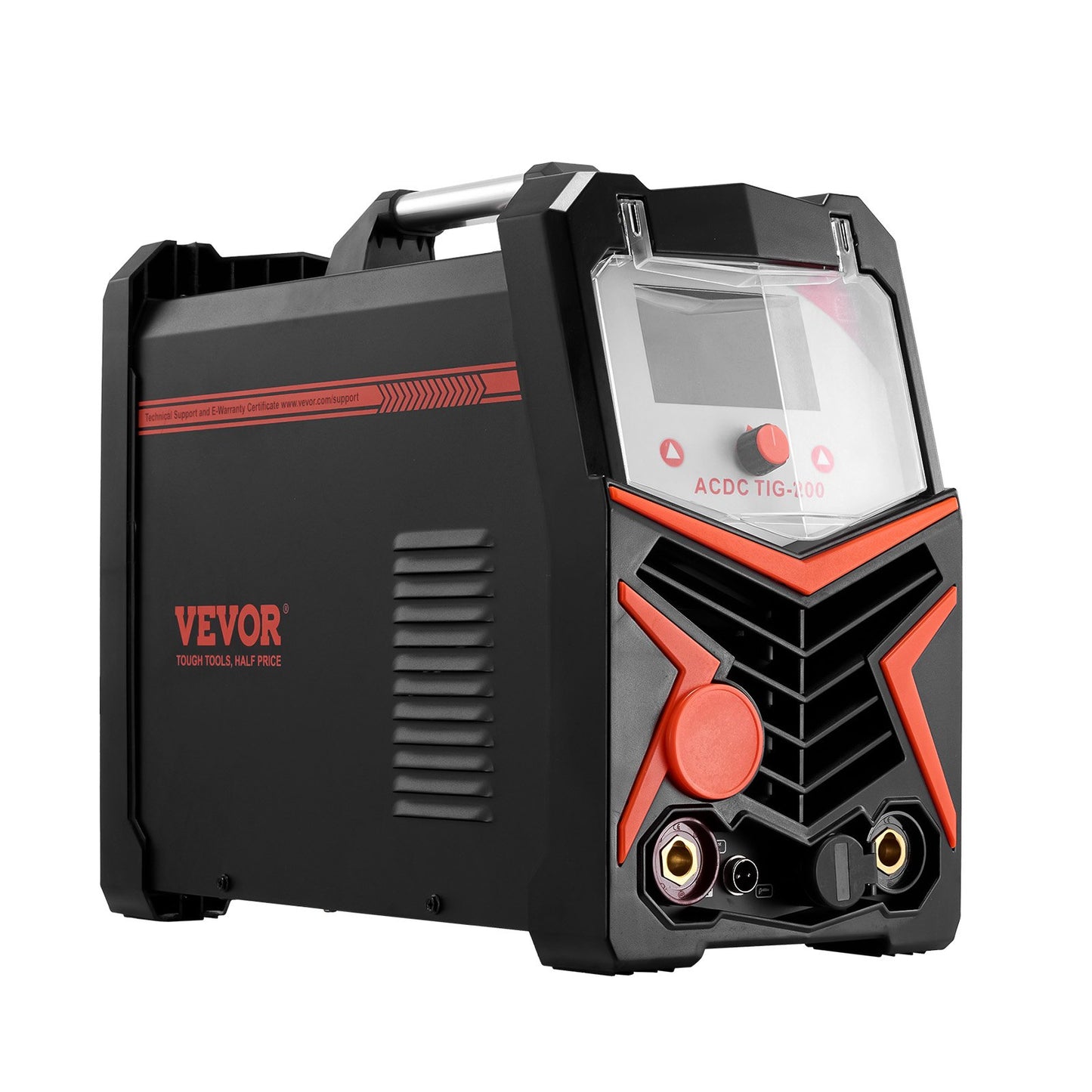 TIG Welder 6-i-1 AC/DC-svetsmaskin Pulspunkt MMA Stick IGBT LED
