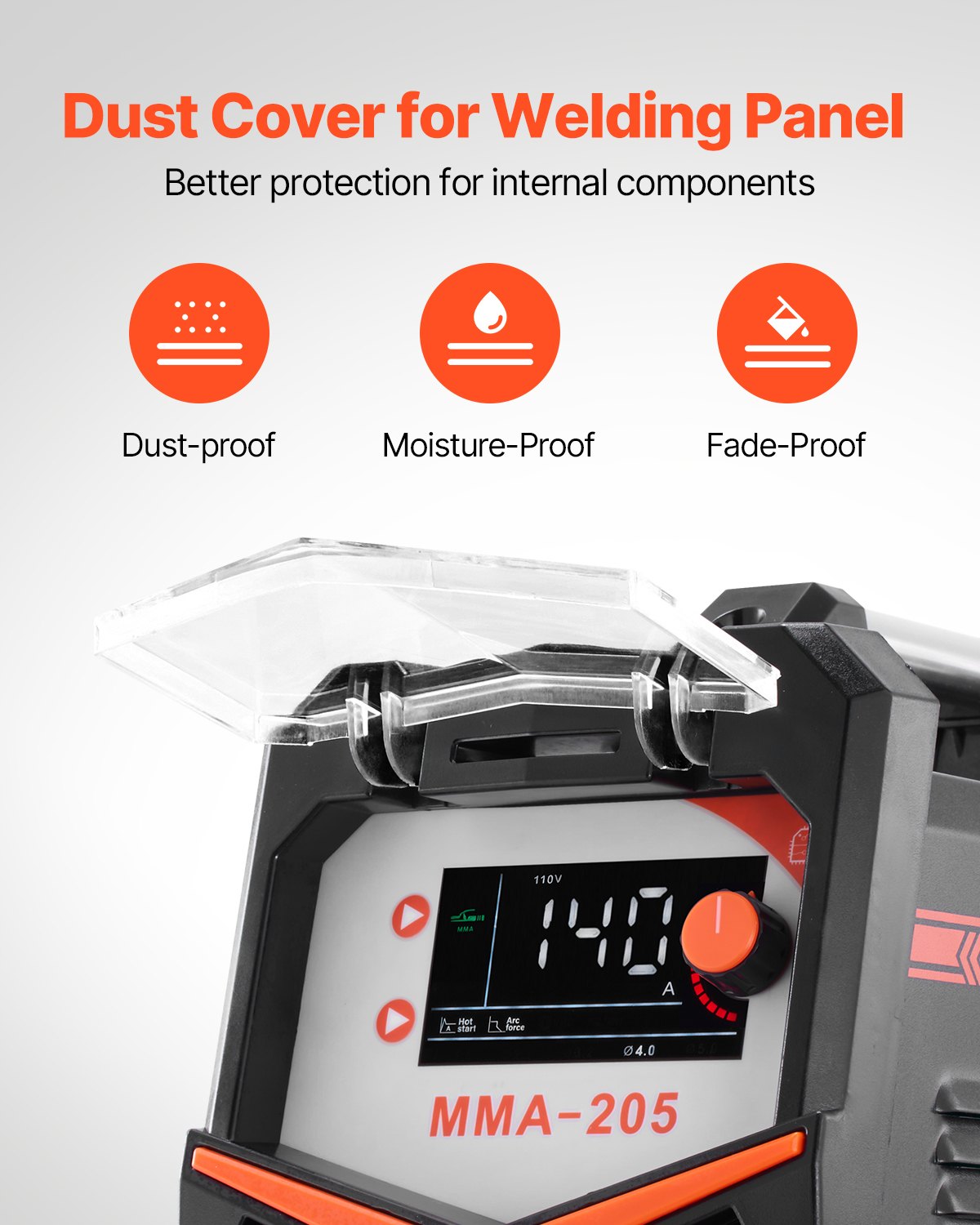 TIG Welder 2-i-1 svetsmaskin Lift MMA Stick Arc IGBT Hot Start LED