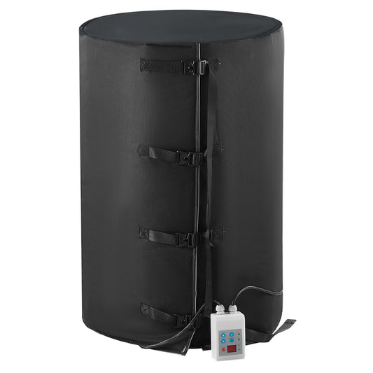 55 Gal metalltrumvärmare 1300W 0-145℉ Justerbar med oberoende termostat