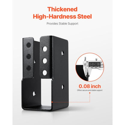 12 pcs. joist brackets for 1.93x3.62 inch/49x92 mm joist concealed joist bracket