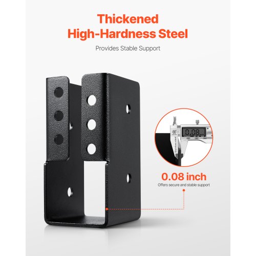 24 pcs. joist brackets for 1.93x3.62 inch/49x92 mm joist concealed joist bracket