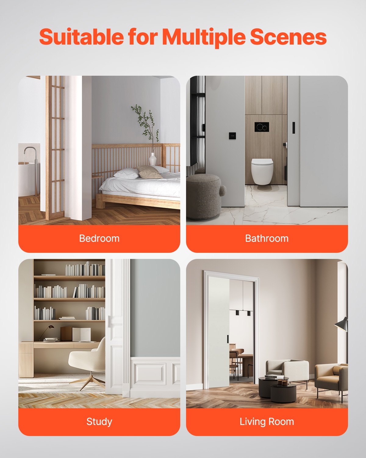 Pocket Door Track Kit 5 ft Heavy Duty Pocket Door Hardware Kit 3 Wheels