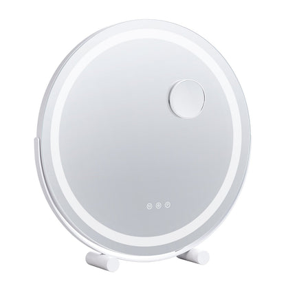 20” sminkspegel med lampor LED sminkrund med Smart Touch för sovrum