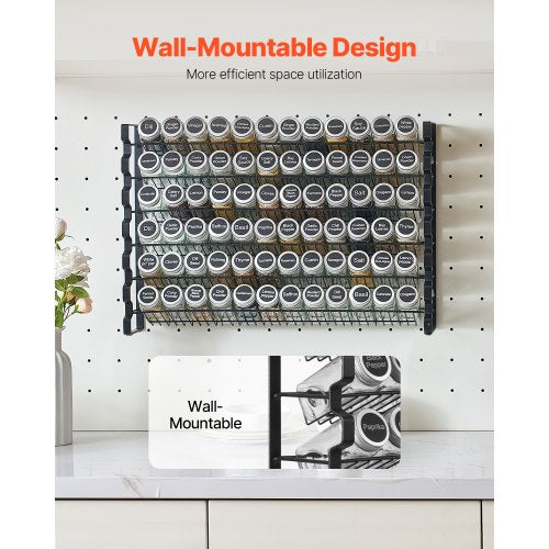 Gewürzregal-Organizer für Schränke, Küchengewürz-Organizer, 58,4 x 40,6 cm | EU