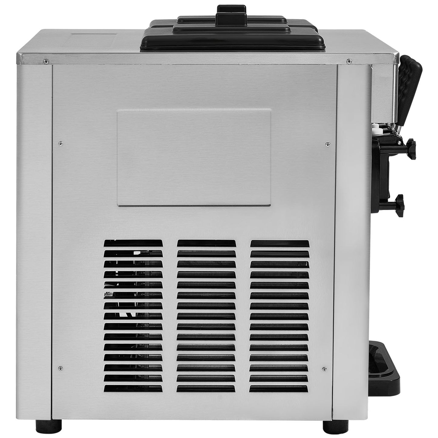 Kommersiell mjukglassmaskin 18-28 L/H Utbyte 3-smak