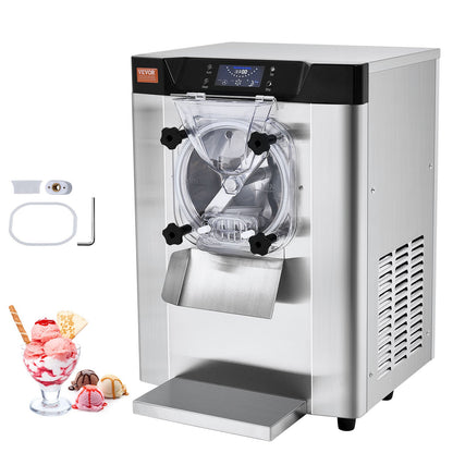 Kommerzielle Eismaschine für harte Portionen, 12 l/h, für einfachen Geschmack.