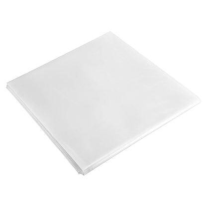 Växthusplastduk 25 x 25 fot, 6 Mil tjocklek klar växthusfilm, polyetenfilm 4 år UV-beständig, för trädgårdsskötsel, jordbruk, jordbruk, trädgård