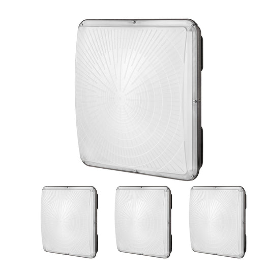 4 ST LED Canopy Light 150W 16500LM 5000K Dagsljus Utomhus Canopy Lighting
