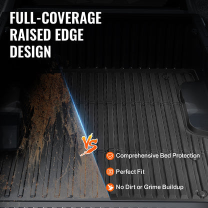 Truck Bed Mat Fit 2022-2024 Toyota Tundra TPE Truck Bed Liner Tillbehör
