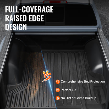Truck Bed Mat Fit 2022-2024 Nissan Frontier TPE Truck Bed Liner Tillbehör