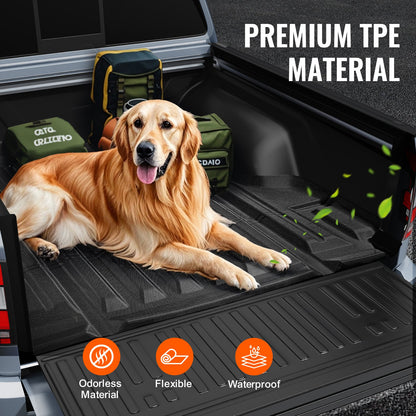 Truck Bed Mat Fit 2022-2024 Nissan Frontier TPE Truck Bed Liner Tillbehör