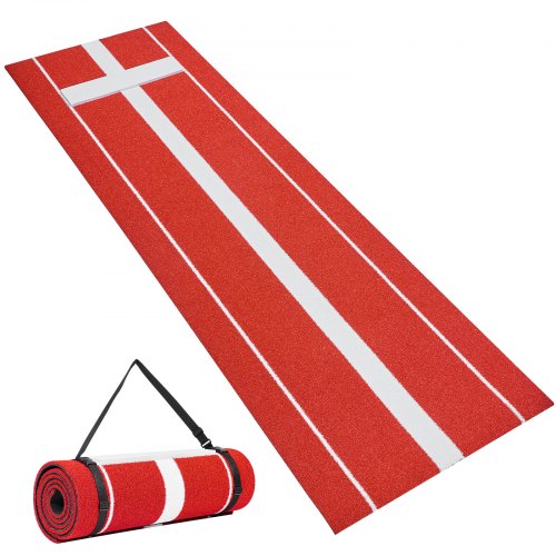305x92cm Softball Mat Baseball Pitching Pitch for Indoor and Outdoor Use | EU