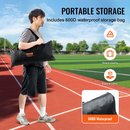 I Screen Baseball för batting Cage, 7x4 ft Baseball & Softball Säkerhetsskärm, Body Protector Bärbar Batting Screen med bärväska och markinsatser, Baseball Pitching Net för Pitchers Protection