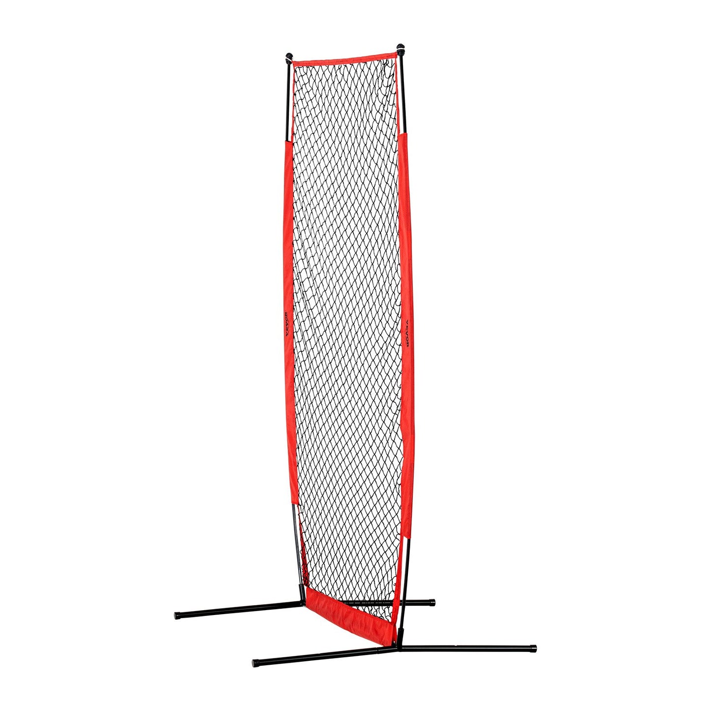 I Screen Baseball för batting Cage, 7x4 ft Baseball & Softball Säkerhetsskärm, Body Protector Bärbar Batting Screen med bärväska och markinsatser, Baseball Pitching Net för Pitchers Protection