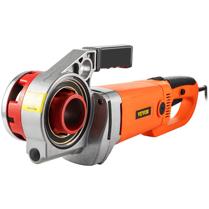 Elektrisk rörgängare, 2300W rörgängningsmaskin, kraftfull handhållen drivenhet, 220V rörgängare, bärbar rörgängare med 6 stansar 1/2"-2