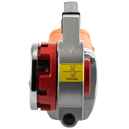 Elektrisk rörgängare, 2300W rörgängningsmaskin, kraftfull handhållen drivenhet, 220V rörgängare, bärbar rörgängare med 6 stansar 1/2"-2