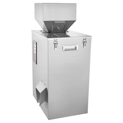 Powder Filling Machine, 0.022-1.1lbs/10-500g, Automatic Intelligent Particle Weighing Filling Machine, Bottle Bag Powder Filling Particle Dispenser for Tea Seeds Grain Powder Flour Beans Glitter