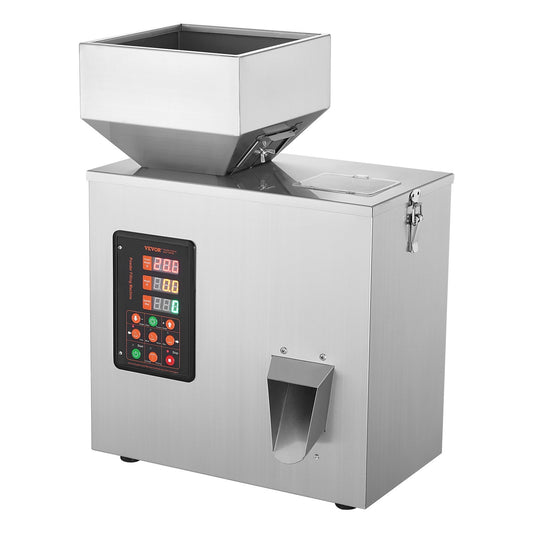 Powder Filling Machine, 0.002-0.22lbs/1-100g, Automatic Intelligent Particle Weighing Machine, Bottle Bag Powder Filling Particle Dispenser for Tea Seeds Grain Powder Flour Beans Glitter