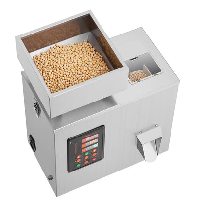 Powder Filling Machine, 0.002-0.22lbs/1-100g, Automatic Intelligent Particle Weighing Machine, Bottle Bag Powder Filling Particle Dispenser for Tea Seeds Grain Powder Flour Beans Glitter
