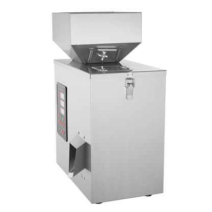 Powder Filling Machine, 0.002-0.22lbs/1-100g, Automatic Intelligent Particle Weighing Machine, Bottle Bag Powder Filling Particle Dispenser for Tea Seeds Grain Powder Flour Beans Glitter