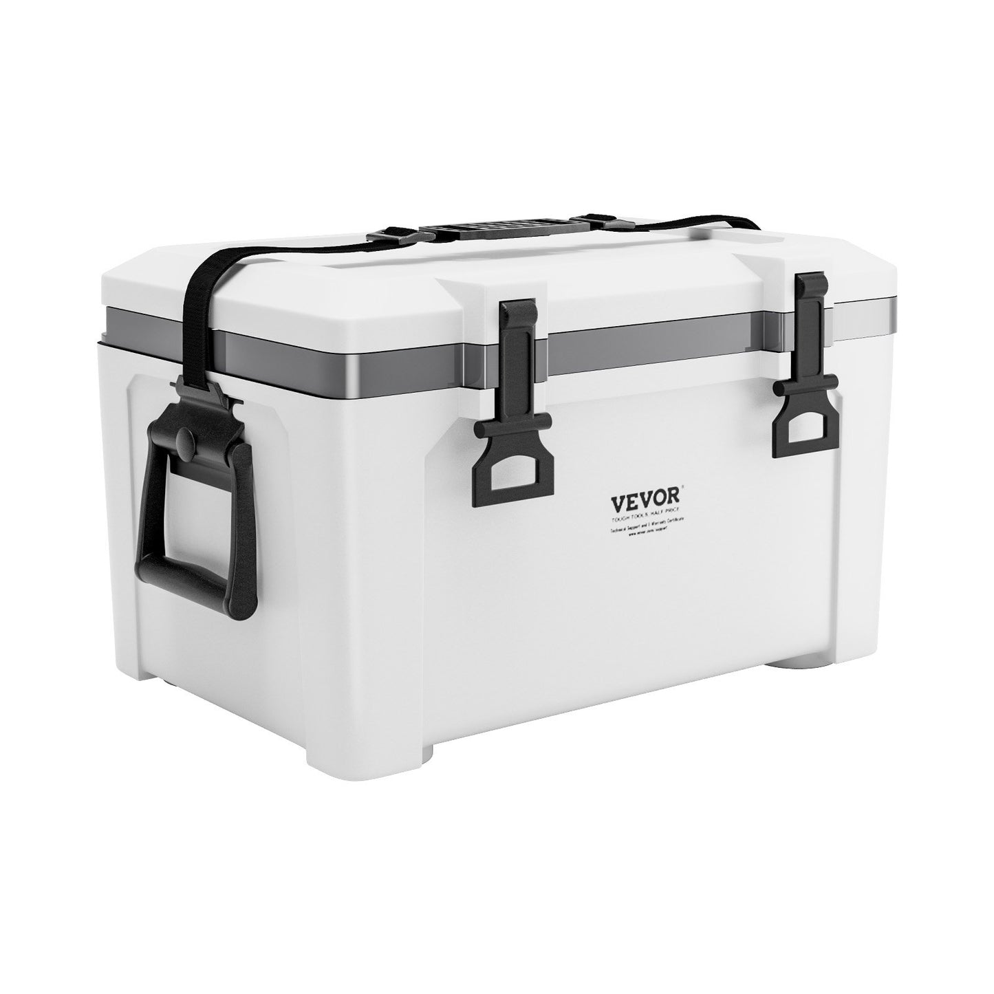 Portable Cooler 26 QT isolerad kylare 38 burkkapacitet med handtagsrem