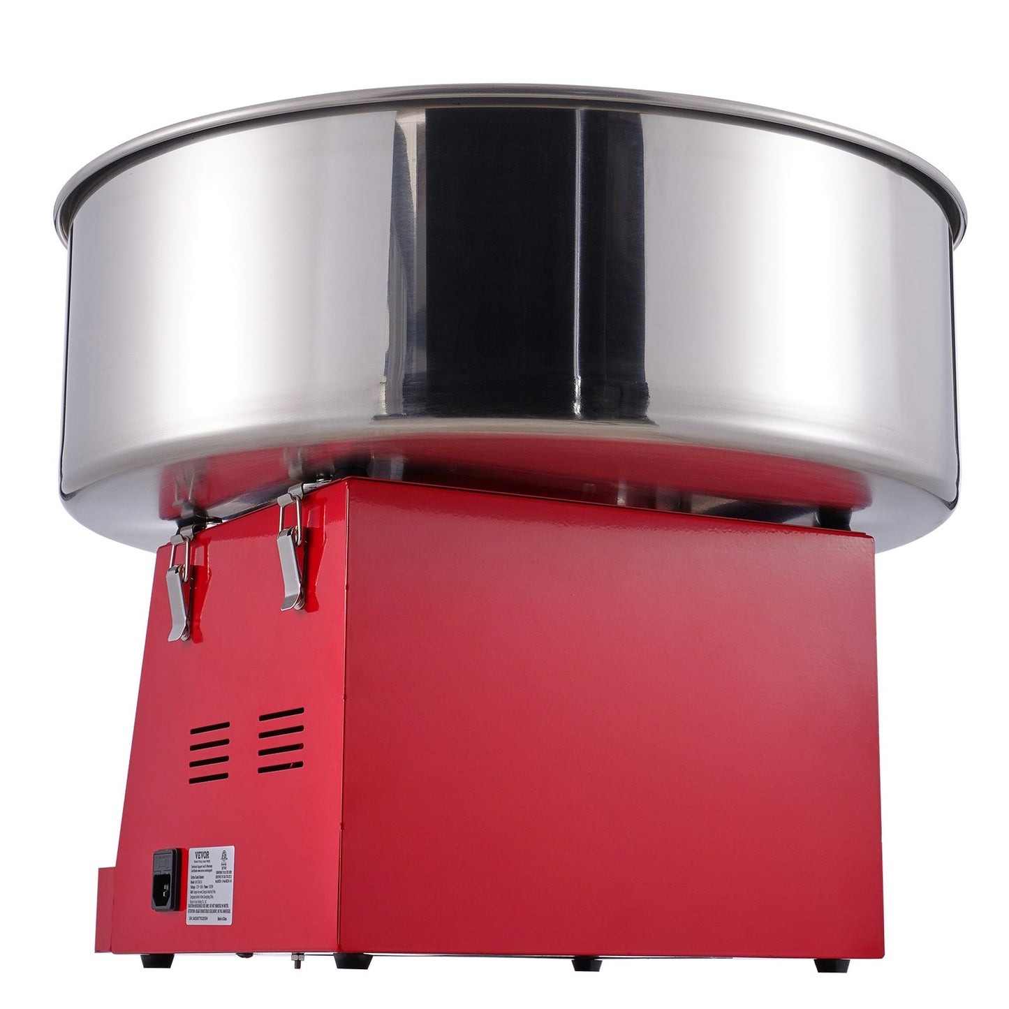 Electric Cotton Candy Machine, 1000W Candy Floss Maker, Commercial Cotton Candy Machine with Stainless Steel Bowl and Sugar Scoop, Perfect for Home Children's Birthday, Family Party (Red)