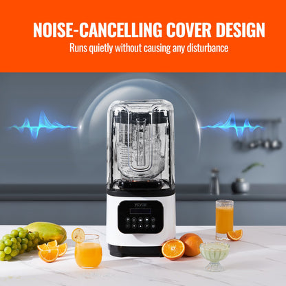 Professional Blender Commercial Countertop Blenders 68 oz Smoothies Shakes