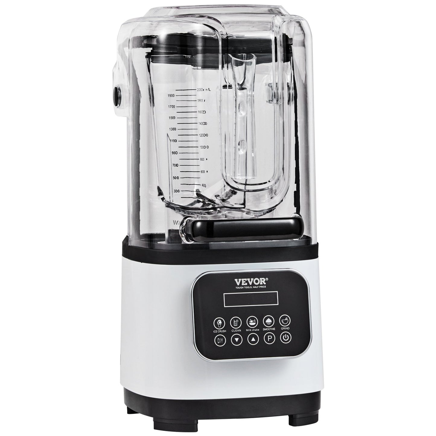 Professional Blender Commercial Countertop Blenders 68 oz Smoothies Shakes