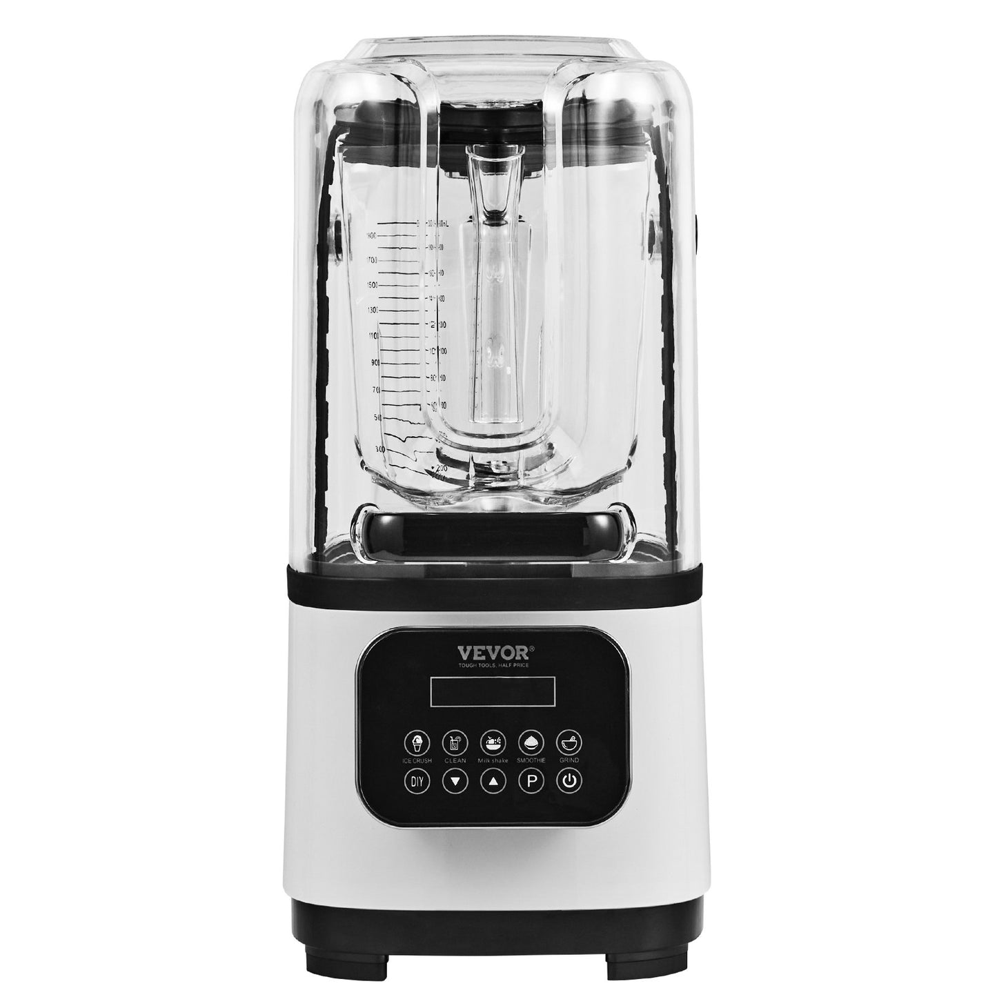 Professional Blender Commercial Countertop Blenders 68 oz Smoothies Shakes