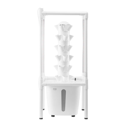 Hydroponic odlingssystem med Grow Light 30 Pods Hydroponic Tower Garden