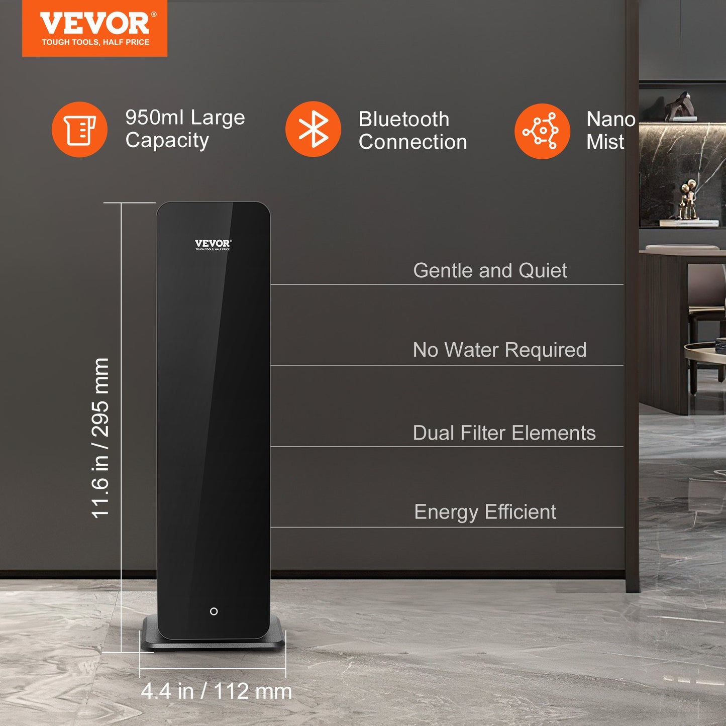 Scent Air Machine 950ml Bluetooth Cold Air Diffuser 3000sq.ft Waterless