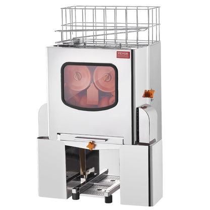 Commercial Orange Juicer Machine 120W Rostfritt Stål Presspress Extraktor