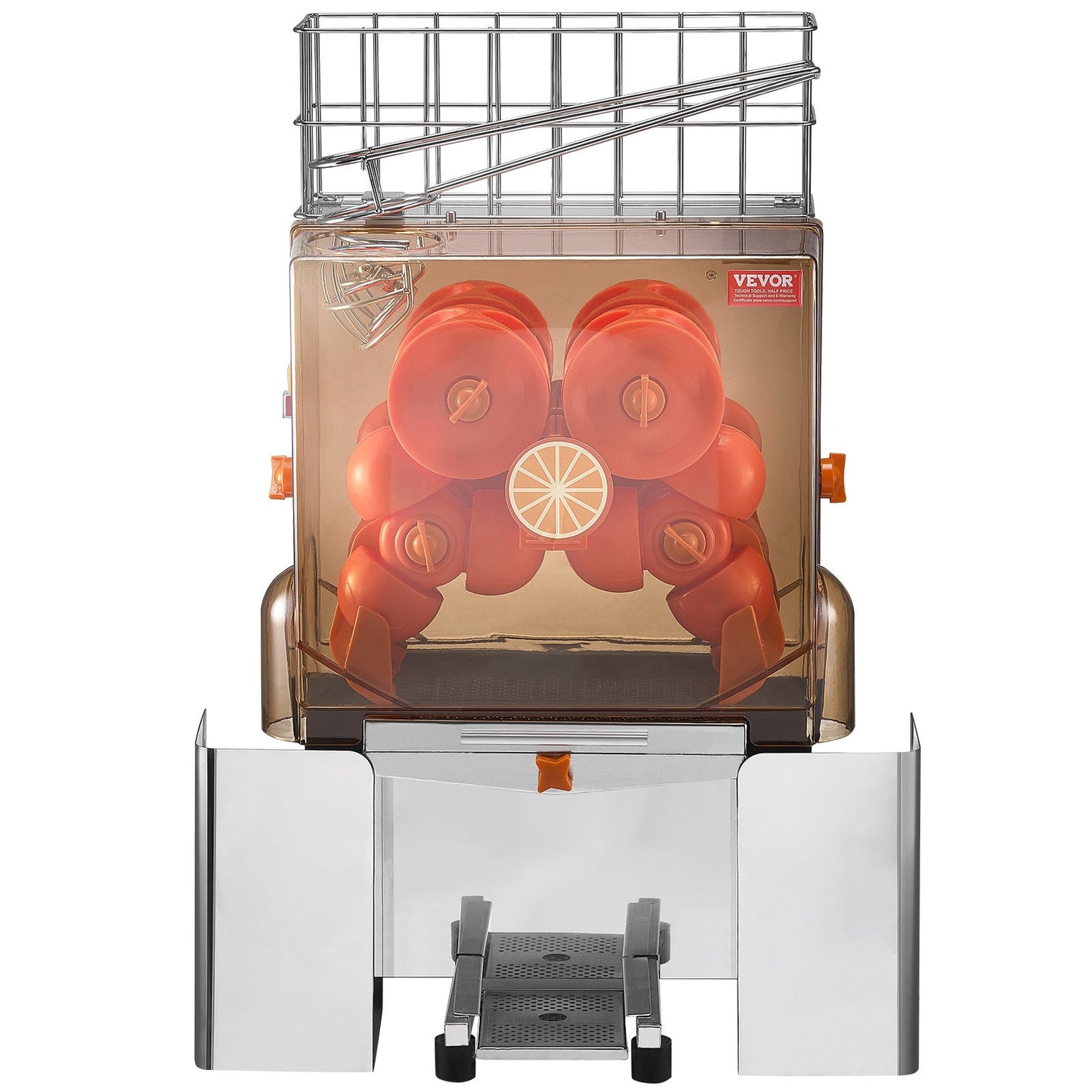Kommerzielle Orangensaftpresse Maschine 120W Saftpresse Extraktor Filterbox