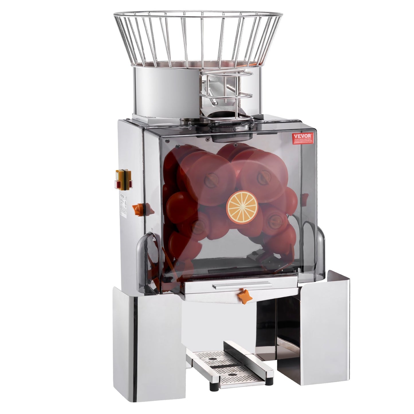 Commercial Orange Juicer Machine 120W Automatic Juice Squeezer Extractor