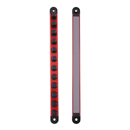 Socket Organizer Rail Set 3PCS Aluminum Socket Organizers with 40 clips