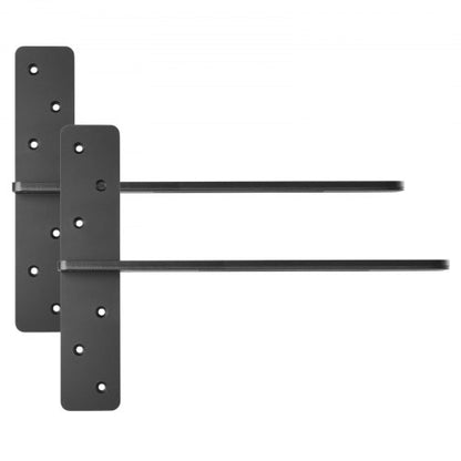 2 st hyllkonsoler 16 tum / 406,4 mm kraftiga flytande hyllkonsoler