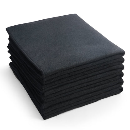 Schweißdecken aus Carbonfilz, 6er-Pack, 53,3 x 50,8 cm, flammhemmende Schweißdecken, hitzebeständiges Filzset bis 820 °C, zuschneidbare feuerhemmende Isolierschweißmatte aus Carbonfaser