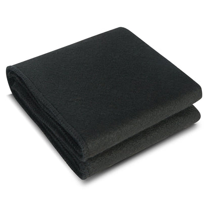 Kolfiltsvetsfilt, 27" x 12" flamskyddande svetsfiltar, upp till 1800°F Värmebeständig filtset, kapbar kolfiberbrandskyddande isoleringssvetsmatta, 1 förpackning