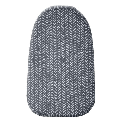Tabletop ironing board 23.4 x 14.4, small ironing board with heat-resistant cover and 100% cotton cover, mini ironing board with 7 mm thick needle cotton layer for small spaces, travel use
